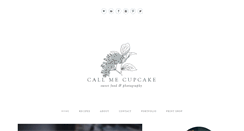 Desktop Screenshot of callmecupcake.se